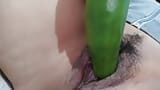 Me cojo un  pepino para mi novio snapshot 7