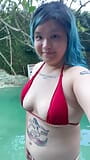 Bbw asian in bikini snapshot 7