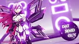 R-18 Iris Heart Killer Lady Redux Hyperdimension Neptunia - DatMMDGuy - Pink Hair Color Edit Smixix snapshot 5