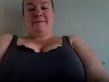 Busty teacher shows off her big tits and hourglass body snapshot 3