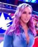 Wwe - peyton royce en sexy traje de mezclilla con lacey evans snapshot 3