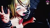 Plusieurs filles dansent + sexe (3D HENTAI) snapshot 4