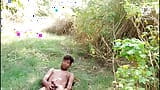 HOT YOUNG HARD MASTURBATION  AT THE  FOREST WITH LONG HARD DICK ROHIT  CUMSHOT INDIAN BOY SEX VIDEO snapshot 9