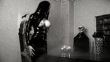 Black Latex Gothic Lady snapshot 2