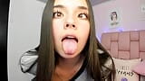 Beautiful Colombian teen is an aspiring porn star, she gets very horny behaving like a nympho whore for many men at the same tim snapshot 2