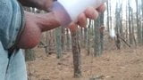 Masturbating in the wood big rope cumshot masturbator snapshot 6