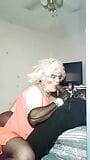 Mature crossdresser likes BBC snapshot 3