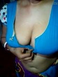 Indian Aunty Showing Boobs snapshot 2