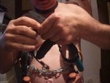 Tease & Denial Slave Joe - torturing tits and balls Part 1 snapshot 8