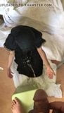 Hijab girl golden shower piss snapshot 5