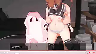 ウマ娘 プリティダービーライブ変態MMD 3D黒服カラー編集Smixix | xHamster