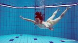 Hot teen Martina swims naked underwater snapshot 16