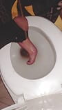 Dirty toilet slut VictoriaThe slut was out of sorts and decided to punish herself. She put her foot in the toilet, and w snapshot 7