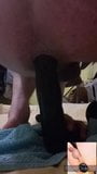 HUGE BBC dildo TRAINING AB15 vs tiny clit snapshot 2