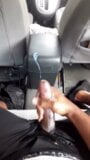 STROKING MY BBC UNTIL I CUM IN THE CAR snapshot 3