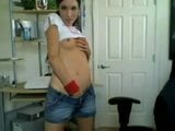 Sacanagem Sophie brincando com sua bunda snapshot 4