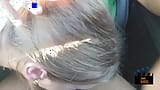 Kalifornien blonde BBC tief in den hals, straßenkopf + halsfick snapshot 10