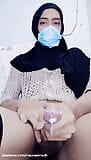 Fată drăguță în hijab - ejaculare prematură accidentală snapshot 7