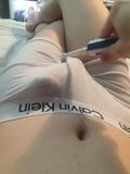 Me Marek In Boxer Massage My Cock With Toothbrush Of My Sis snapshot 6