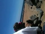 wanking on public beach snapshot 2