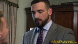 Man in suit Darius Ferdynand doggystyle fucked by classy gay snapshot 1