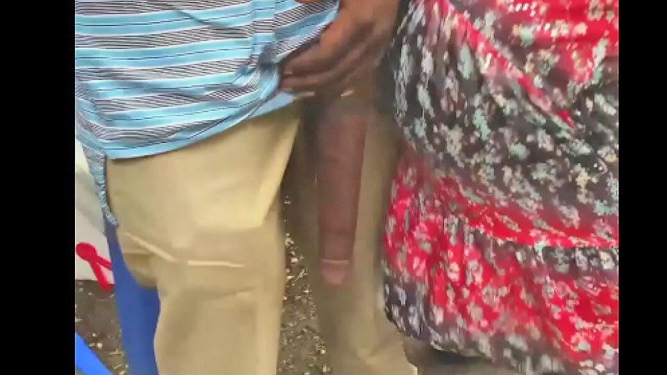 Free watch & Download Huge! Big Black Dick Flash in Public Bus Stop