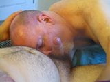 Bisexual Bear Cub's First Blowjob To Completion. snapshot 7