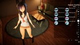 Our apartment, Hentai SFM game Ep.2 Rainbow party girl dildo snapshot 5