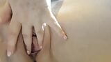 Peeing POV on toilet by chubby mature blonde pussy closeup snapshot 14