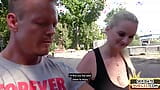 Public busty mature fucked outdoor on 1st amateur sex date snapshot 2