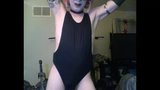 Hot Dancing Goth CD Cam Show (part 1 of 2) snapshot 19