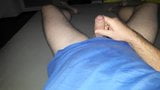 Morning wood semen en camisa azul - enorme corrida snapshot 1