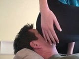 Overbearing wife smothers in tights snapshot 4