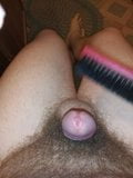 Cock Spanking with Hairbrush snapshot 1