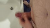 Me shooting a load into my shower snapshot 2