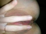 Close-up of shaved pussy Masturbation 2 snapshot 1