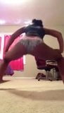 Black girl with good dancing skills snapshot 3