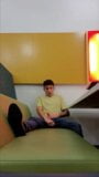 I was busted, busting at a burger restaurant... LOL snapshot 3