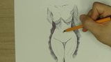 Facile disegno del corpo nudo della sorellastra snapshot 6