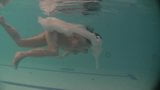 Outdoor swimming pool teen Natalia Kupalka snapshot 15