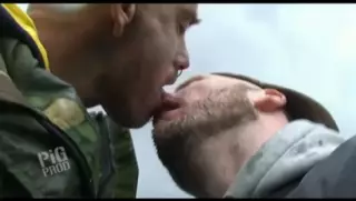 Hot Spit Kissing: Gay Couple Porn | xHamster