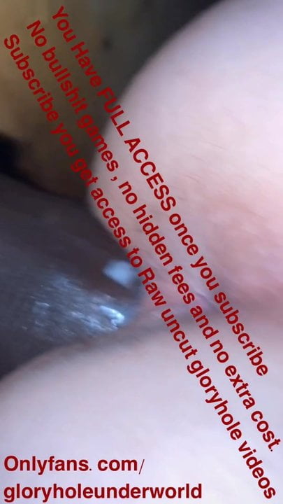 Réel creampie gloryhole