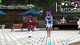 原神インパクト-クトウ×ケチン-セクシーダンス+セックス(3D変態) snapshot 1