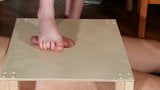 Domina bare feet cock stomping & footjob pt1 snapshot 10