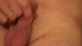 close up my tiny soft cock jerks trough foreskin snapshot 1