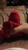 Roommates red panties snapshot 7