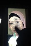 Hijabi slut slowmo spit tribute and cumtribute snapshot 3