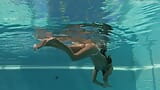 Russian tiny pornstar Irina Russaka swimming nude snapshot 8
