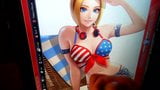 Cum Tribute - Bikini Blue Mary (KOF Allstars) snapshot 2