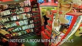 SEXYSHOP DONNADIKUORI: I show my hard cock to the saleswoman of the shop snapshot 3